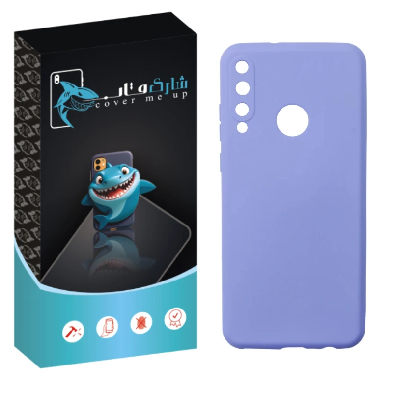 کاور شارک قاب مدل سیلیکونی مناسب برای گوشی موبایل هوآوی Y9 Prime 2019