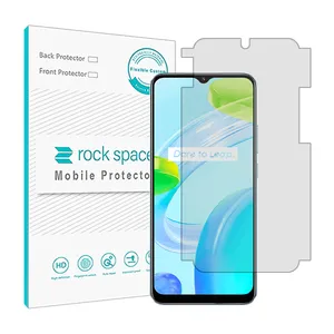 Rock space HyGEL model transparent screen protector suitable for Realme C30 mobile phone