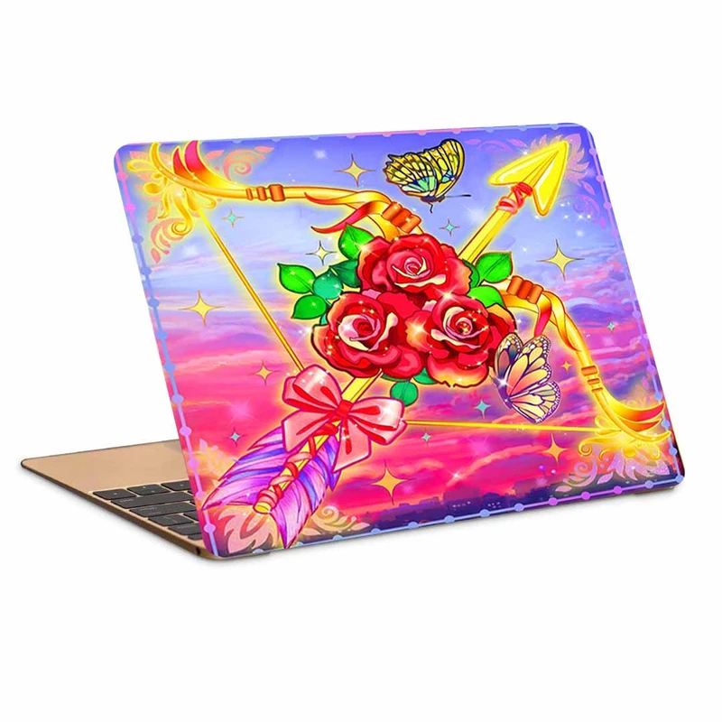 استیکر لپ تاپ طرح نقاشی فانتزی  کد P-1474 مناسب برای لپ تاپ 15 تا 17 اینچ