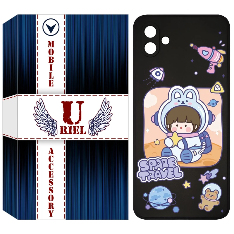کاور یوریل مدل KSH کد 9 طرح دختر فضانورد مناسب برای گوشی موبایل سامسونگ Galaxy A05