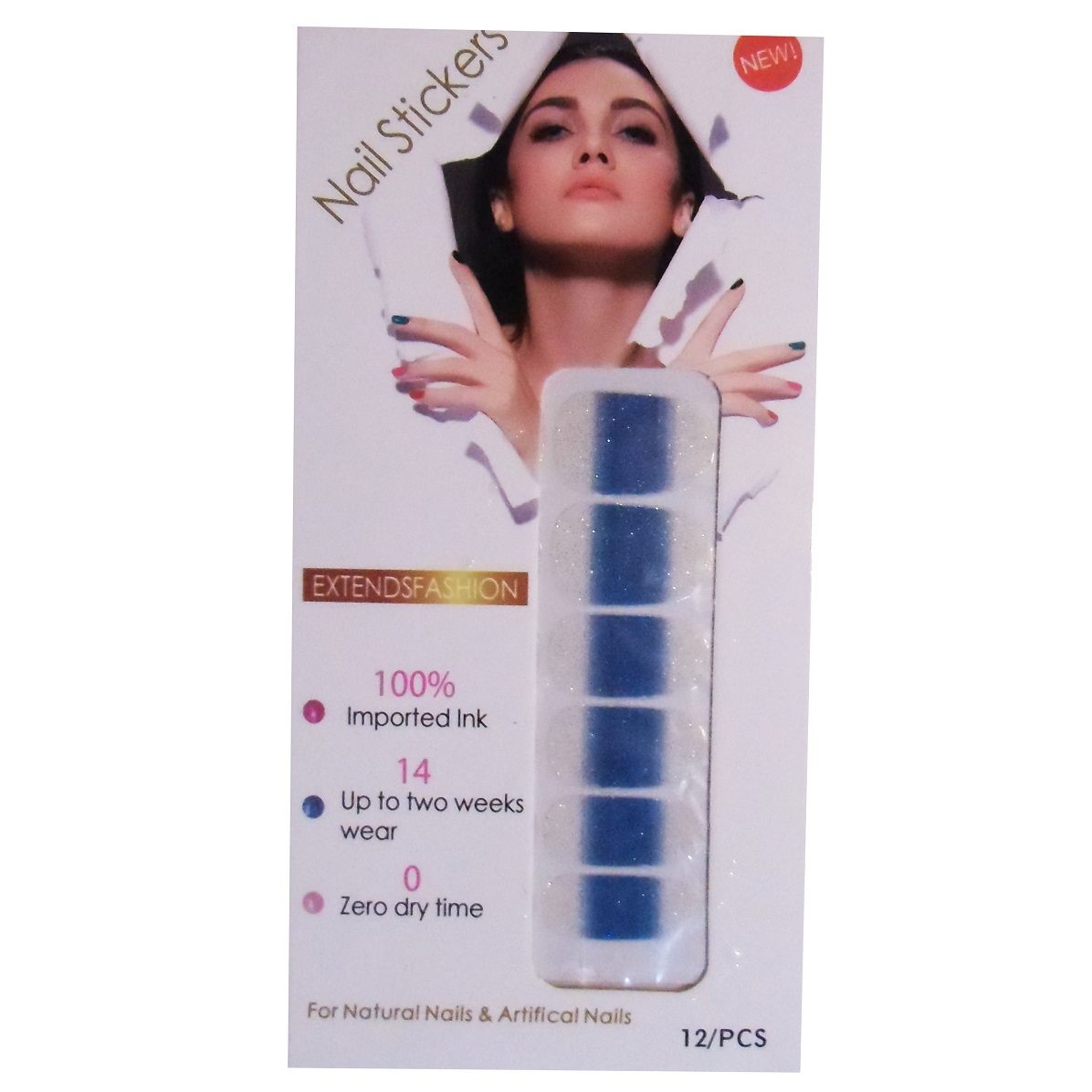 استیکر طراحی ناخن مدل 07