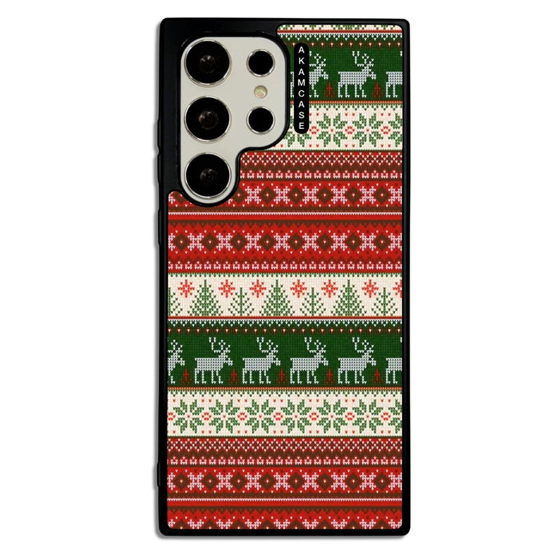 کاور آکام مدل AMCWSGS23U-CHRISTMAS22 مناسب برای گوشی موبایل سامسونگ Galaxy S23 Ultra