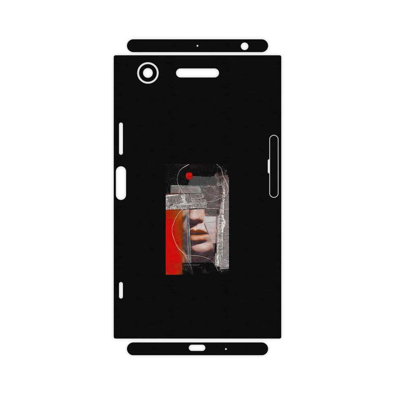 برچسب پوششی ماهوت مدل Collage of Mouth-FullSkin مناسب برای گوشی موبایل سونی Xperia XZ1