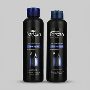 Farben 2.0 Hair color shampoo 150 ml Dark Brown Pack of 2