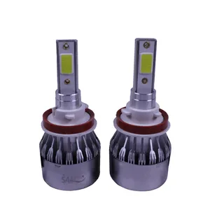 لامپ هدلایت خودرو سام مدل U10 پایه H11 بسته 2 عددی