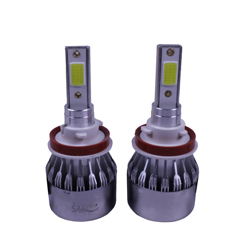 لامپ هدلایت خودرو سام مدل U10 پایه H11 بسته 2 عددی