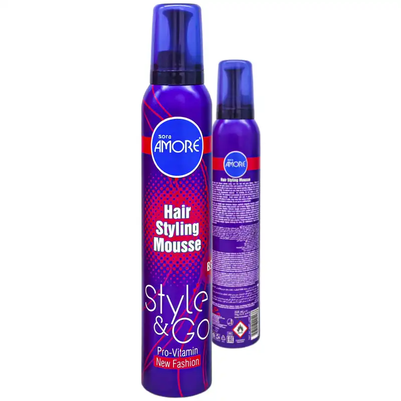 موس حالت دهنده مو سورا آمور مدل Ultra حجم 225 میلی لیتر مجموعه 3 عددی