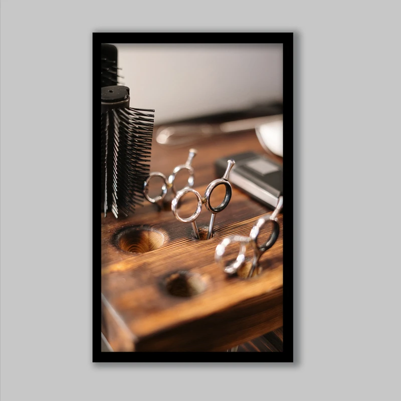 تابلو مدل آرایشگاه مردانه LA-G10861