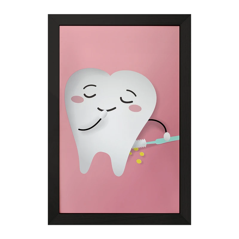 تابلو خندالو مدل دندان و دندان پزشکی کودکانه کد 36707