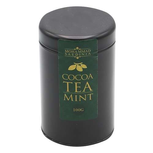 چای سیاه با دانه کاکائو و نعناع محمدساعدی نیا -100 گرم