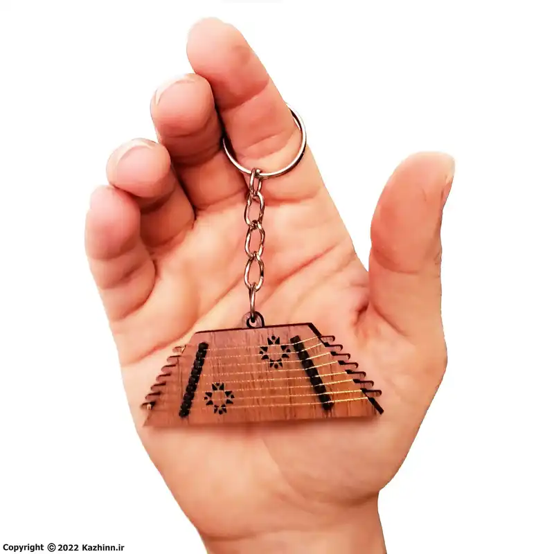 جاکلیدی طرح ساز سنتور مدل چوبی کوچک کد m.25427s