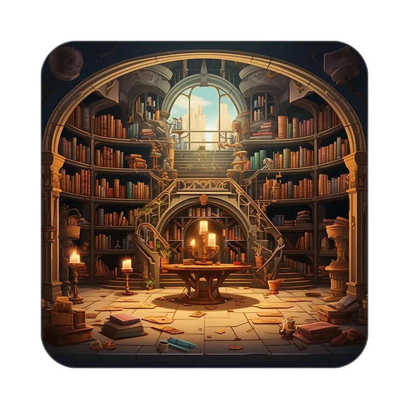 زیر لیوانی کاکتی طرح هری پاتر Harry Potter مدل mp43515