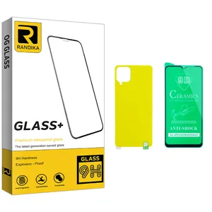 Randika GLD Ceramics Screen Protector For Samsung Galaxy A12 With Back Protector
