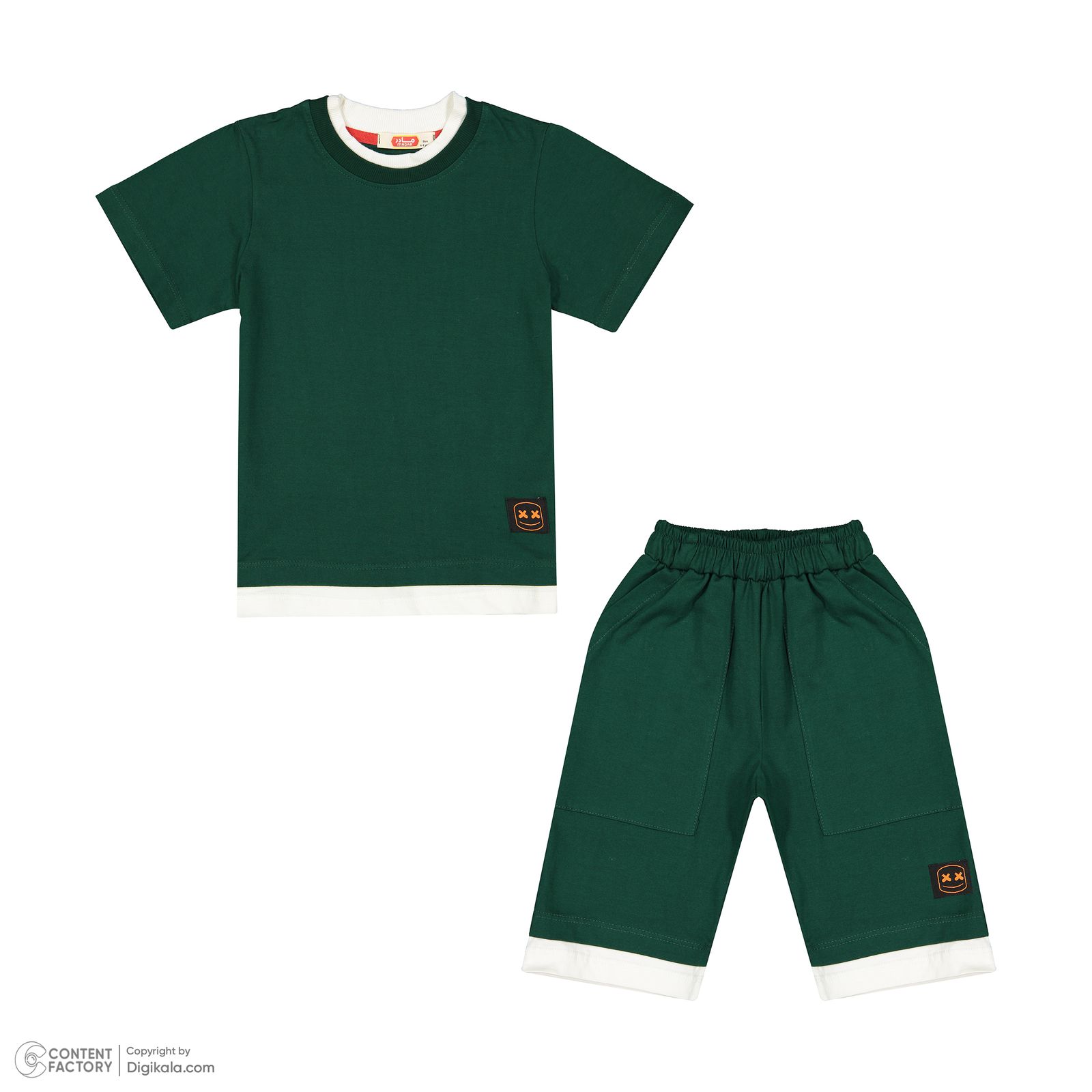 ست تی شرت و شلوارک پسرانه مادر مدل Kalin - - 3