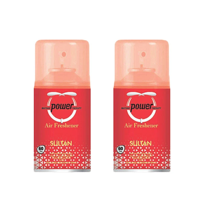 اسپری خوشبوکننده پاور مدل SULTAN حجم 260 میلی لیتر مجموعه 2 عددی