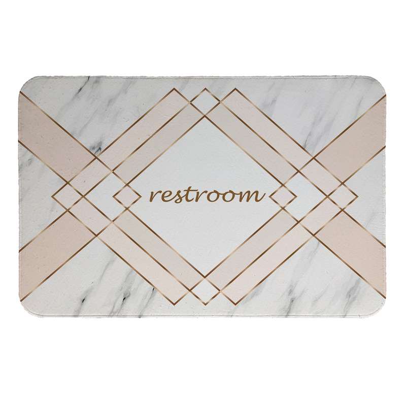 پادری  طرح Restroom کد 8651 سایز 50 × 70 سانتی متر