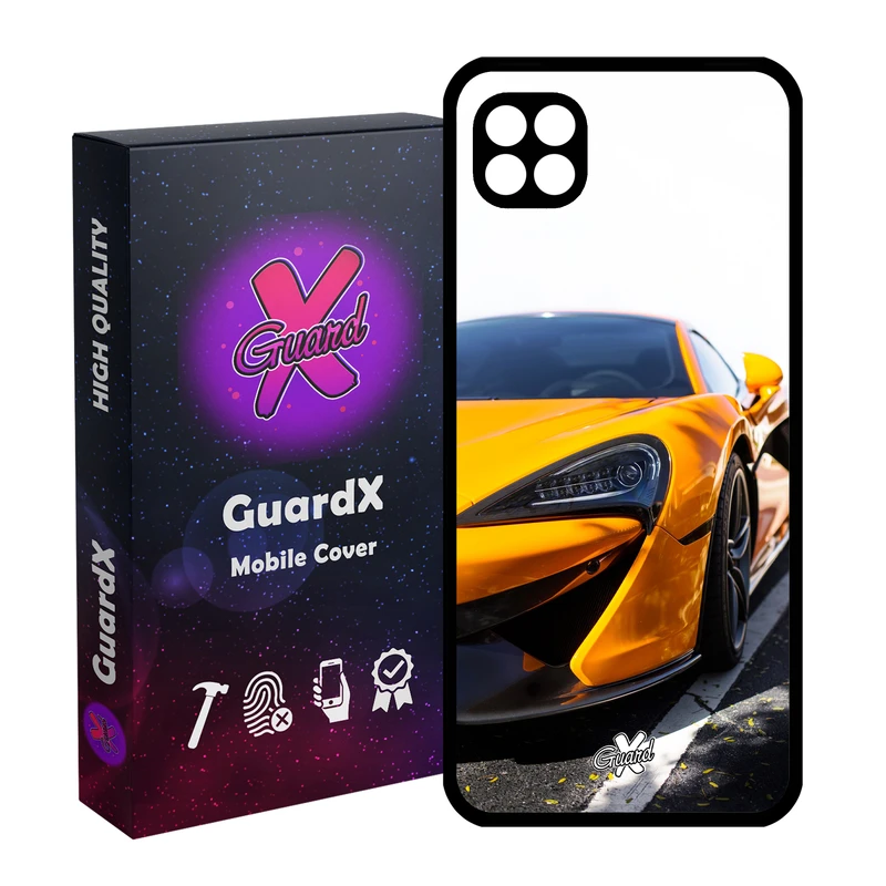 کاور گارد ایکس طرح خودرو مدل Glass10193 مناسب برای گوشی موبایل سامسونگ Galaxy A22 5G