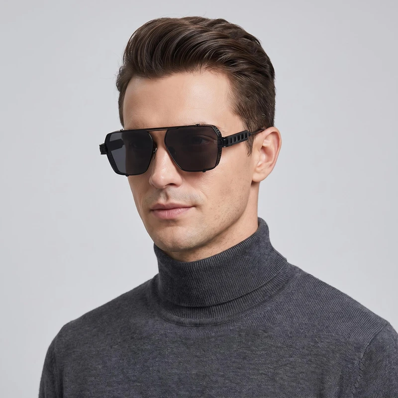 عینک آفتابی فریم خاص مردانه بالمن مدل BPS155-61/BLK-BLK
