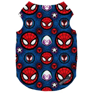 لباس سگ و گربه 27 طرح SpiderMan Patterns کد MH546 سایز L