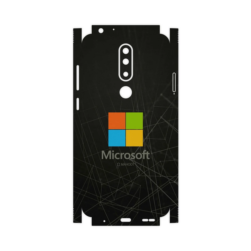 برچسب پوششی ماهوت مدل Mcrsft-FullSkin مناسب برای گوشی موبایل نوکیا 5.1 Plus