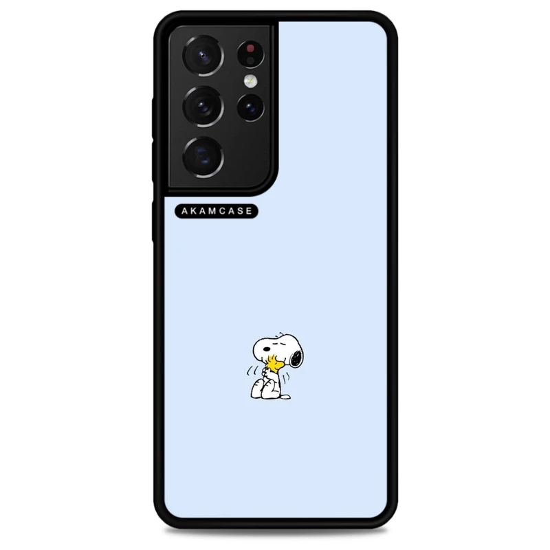 کاور آکام مدل AMC-WSGS21U-SNOOPY-45 مناسب برای گوشی موبایل سامسونگ Galaxy S21 Ultra
