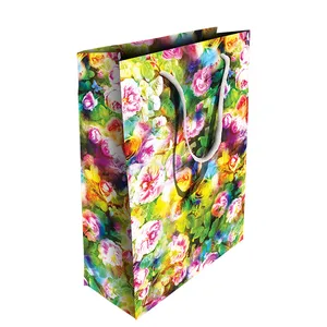 ساک هدیه مدل نقاشی طوری رزونی کد 6530