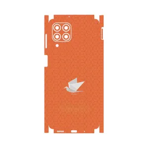 MAHOOT Minimalist origami bird-FullSkin Cover Sticker for Samsung M53