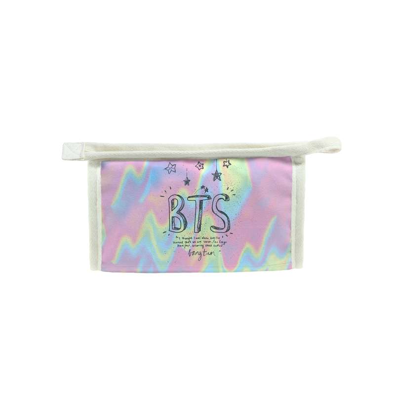 کیف لوازم آرایش زنانه مدل bts کد 5kb5