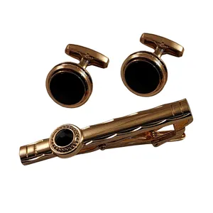 ست دکمه سردست و گیره کراوات مردانه مدل 547