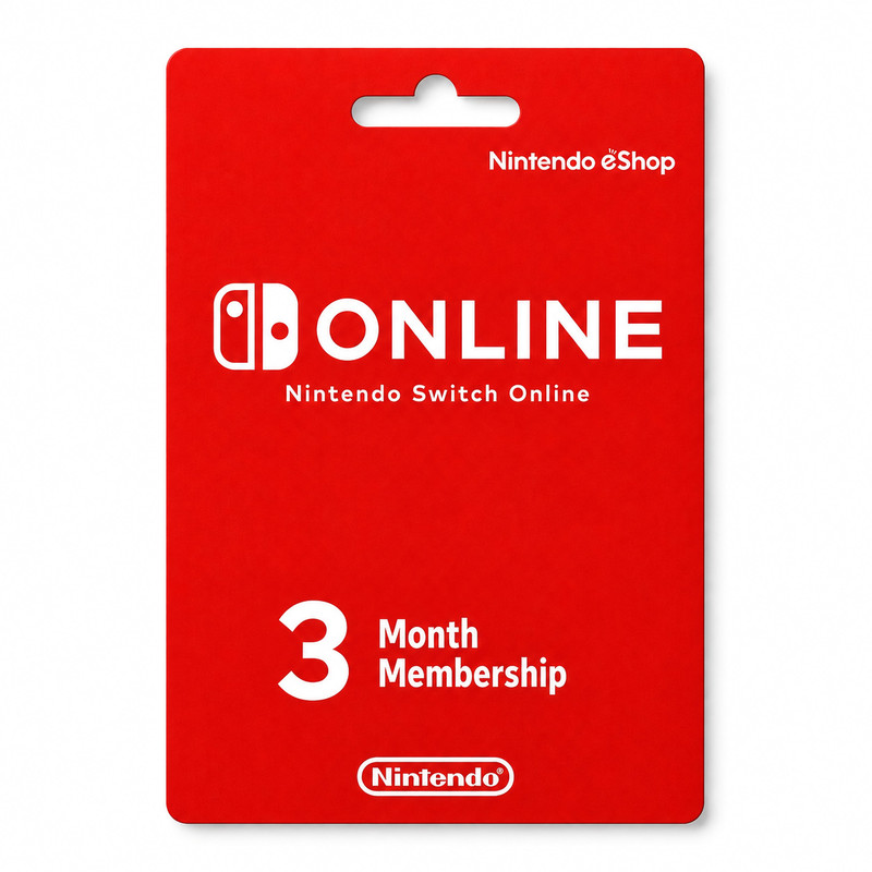 گیفت کارت اشتراک 3 ماهه Nintendo Online ریجن US