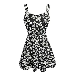 پیراهن یقه بندی زنانه مدل بابونه