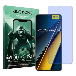King Kong Tough model anti-blue ray screen protector suitable for Xiaomi Poco X6 Pro mobile phone