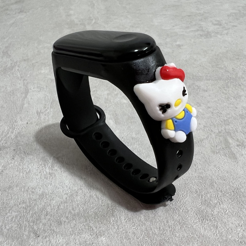 ساعت مچی دیجیتال مدل ضد آب سیلیکونی کیتی فانتزی BL K ساعت مچی دیجیتال مدل ضد آب سیلیکونی کیتی فانتزی BL K