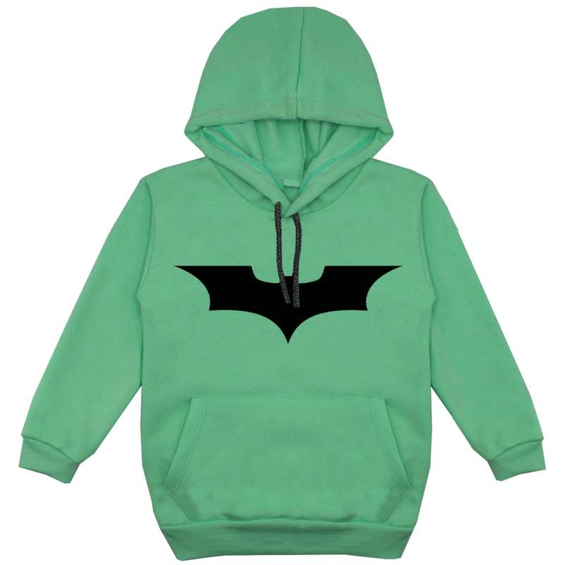  هودی پسرانه مدل خفاش کد F110 رنگ سبز