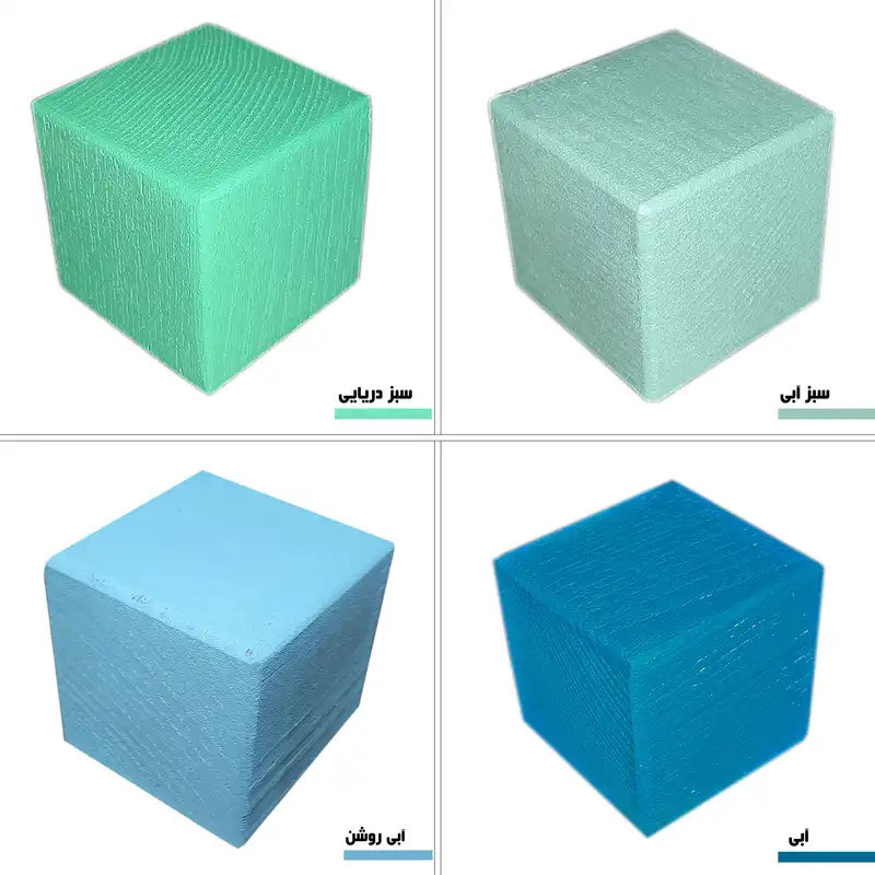 استند رومیزی تزیینی مدل مکعب حرف A