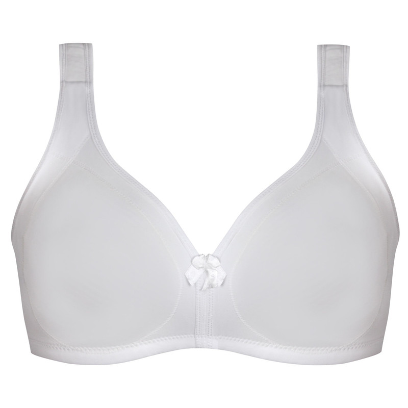 سوتین زنانه اما مدل بدون فنر کد 4929-3022 رنگ سفید