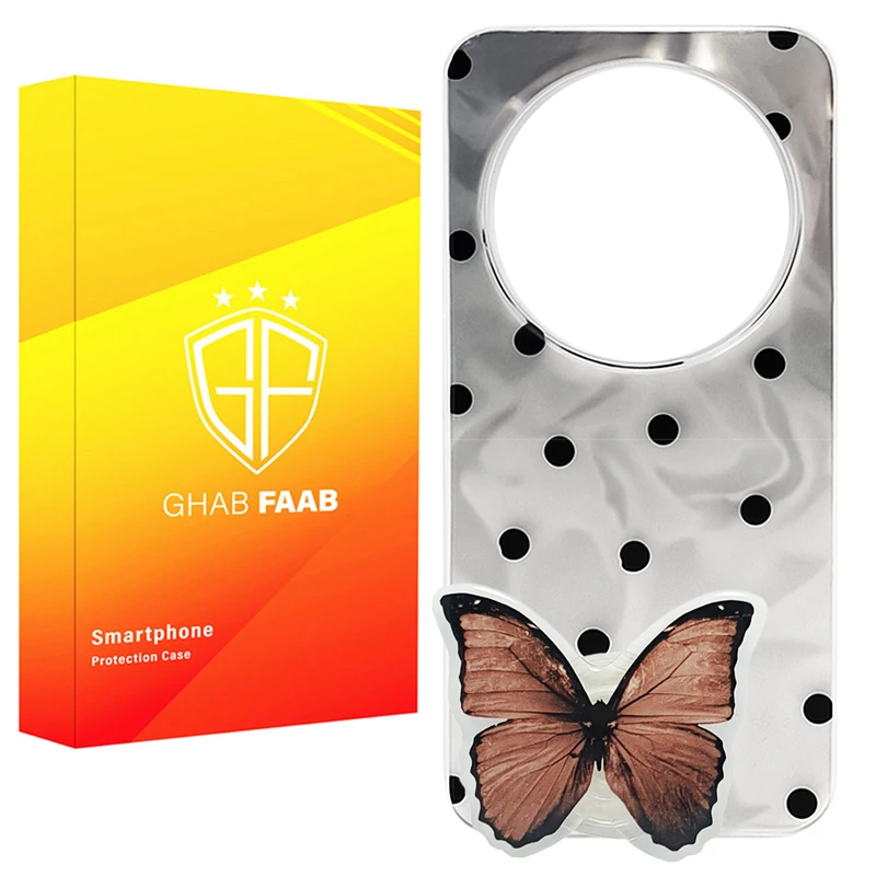 کاور قاب فاب مدل دخترانه سوکول مناسب برای گوشی موبایل شیائومی  Redmi 14C 4G / 14C 5G / 14R / A3 Pro / A4 / Poco C75 به همراه پاپ سوکت