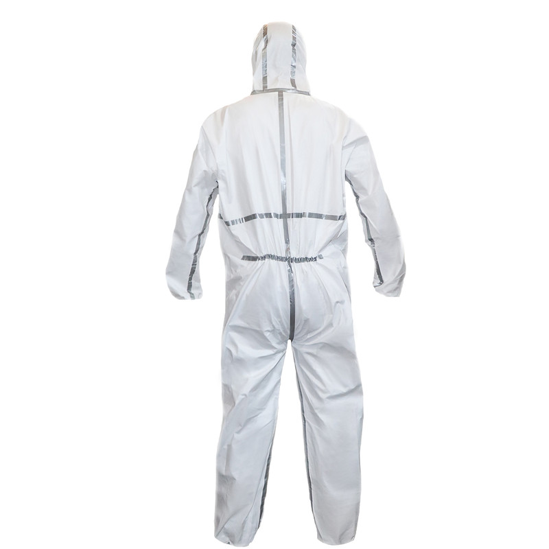 لباس کار یکبار مصرف تمام قد مدل EP60 بسته 5 عددی