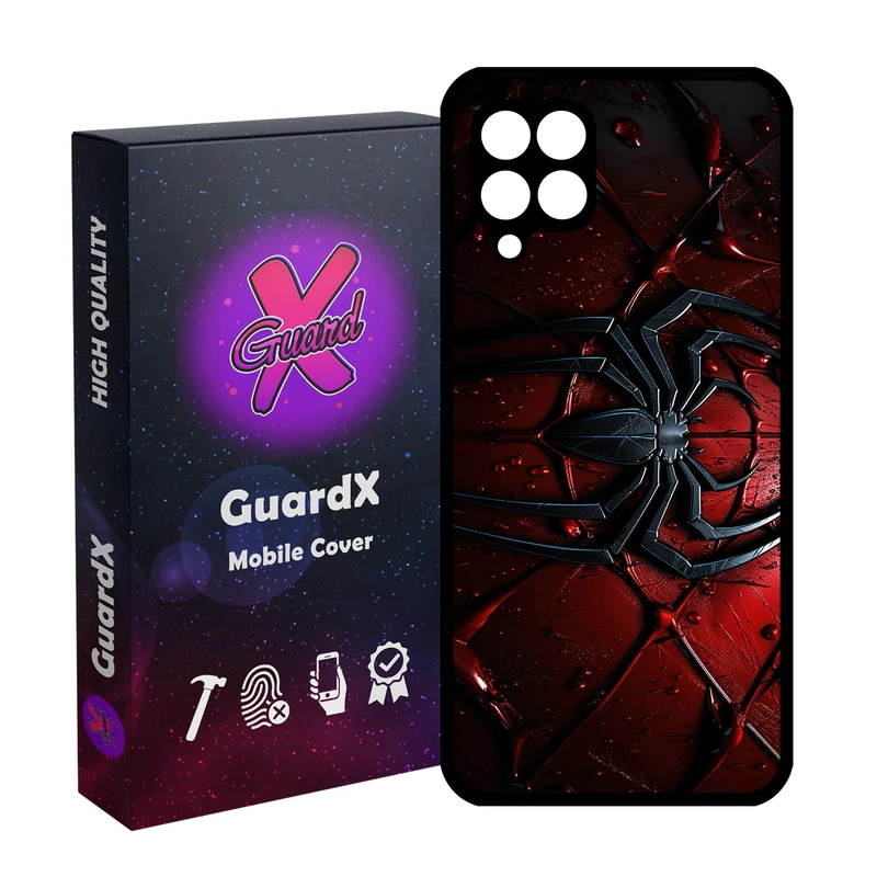 کاور گارد ایکس طرح Spider Man مدل 11085 مناسب برای گوشی موبایل سامسونگ Galaxy A12/M12/F12