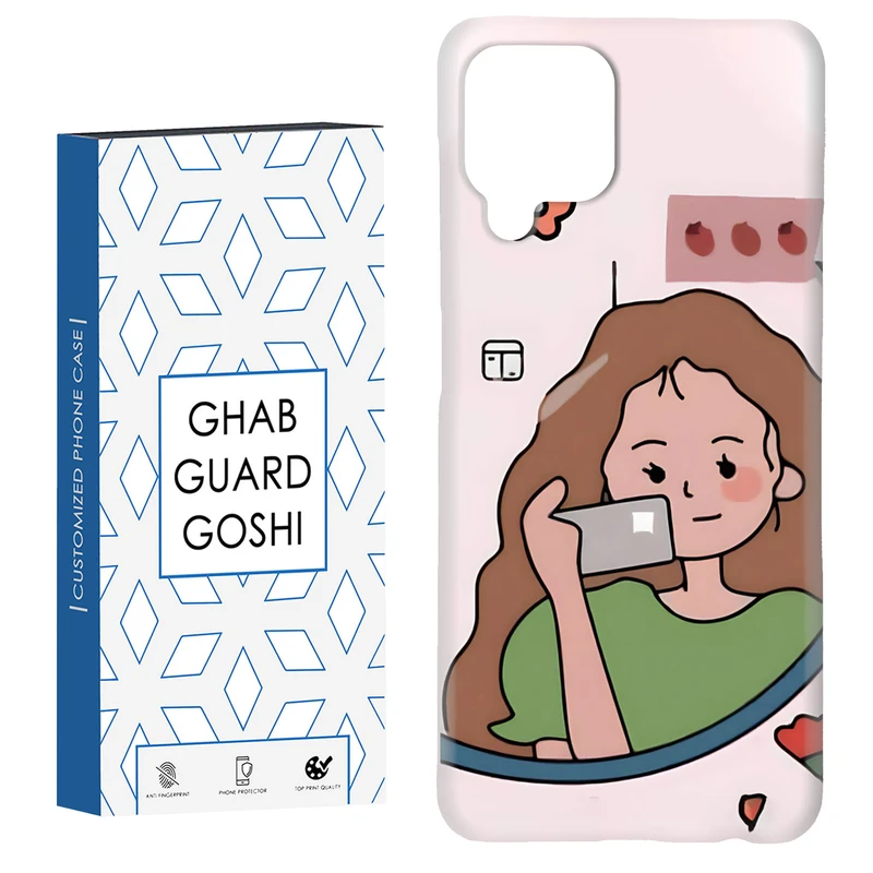 کاور قاب گارد گوشی طرح دخترانه  کد Dimo-005 مناسب برای گوشی موبایل سامسونگ Galaxy A22 4G / Galaxy M32 4G