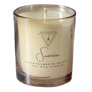 شمع دست ساز تیهار کندل مدل S.SUNRISE