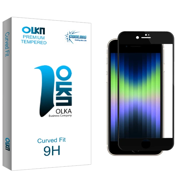 محافظ صفحه نمایش شیشه ای کولینگ مدل Olka Glass NEW مناسب برای گوشی موبایل اپل iPhone Se 2022