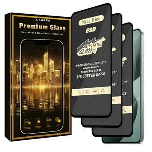 Akuara Premium Antis3 Nice model Screen Protector For Samsung Galaxy S25 FE Mobile Phone Pack of 3