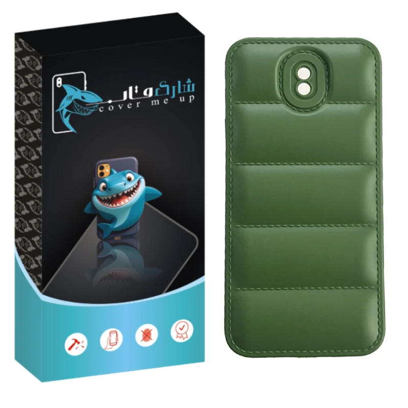 کاور شارک قاب مدل پافری مناسب برای گوشی موبایل سامسونگ Galaxy J7 Pro / J730