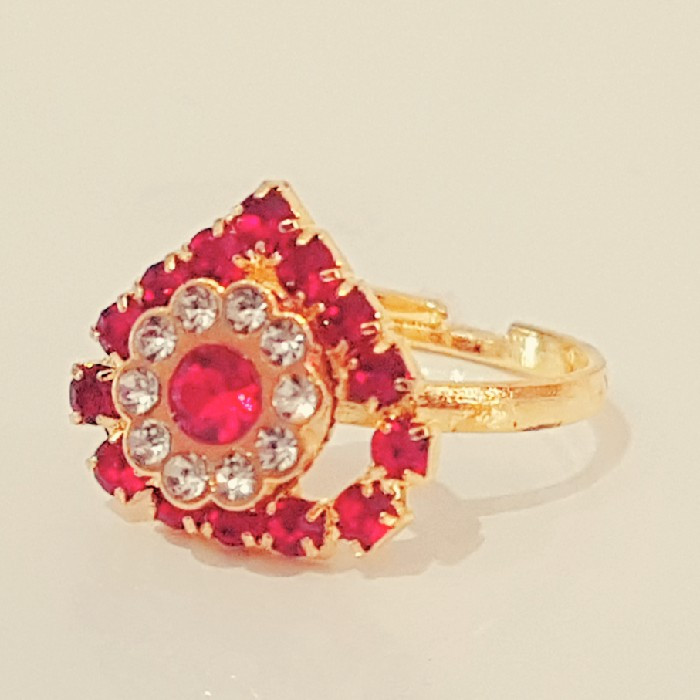 انگشتر دخترانه مدل قلب کد P500