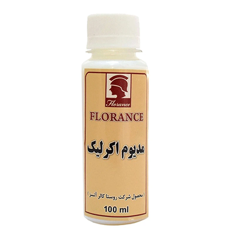 مدیوم اکریلیک فلورانس مدل M100 حجم 100 میلی لیتر