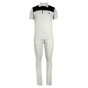 ست تی شرت و شلوار مردانه آریان نخ باف مدل 1652