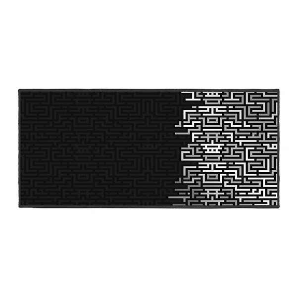 ماوس پد گیمینگ طرح maze سایز 40*90 سانتی متر کد mpg-150