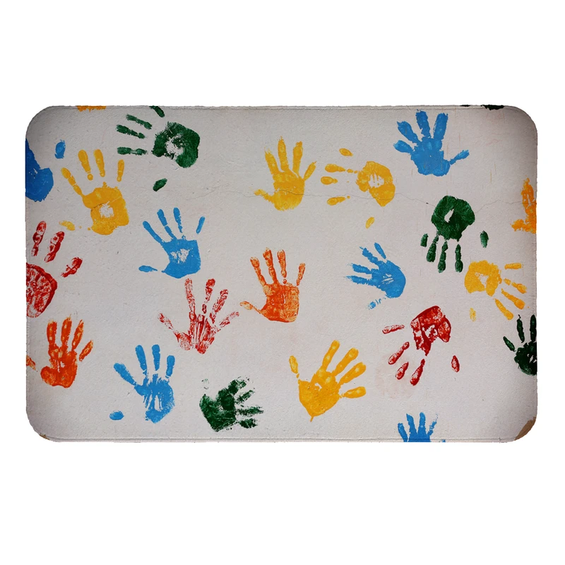 پادری طرح دست رنگی کد 6163 سایز 80 × 50 سانتی متر