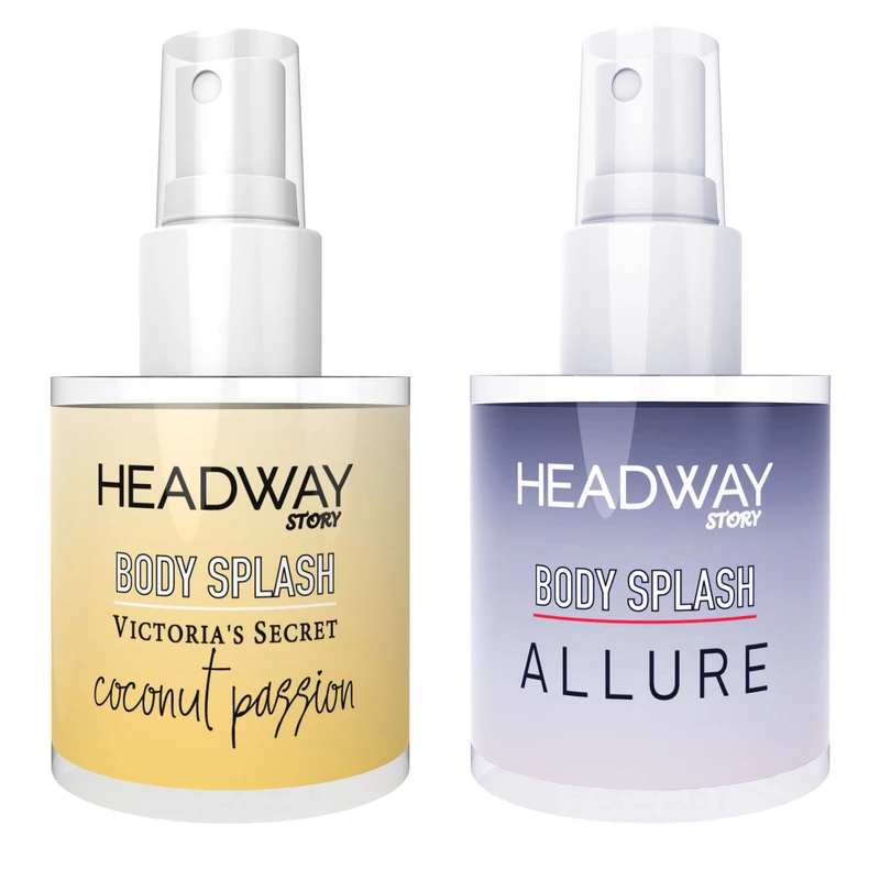 بادی اسپلش هدوی استوری مدل آلور اسپرت و ویکتوریا سکرت نارگیل حجم 90 میلی‌ لیتر مجموعه دو عددی